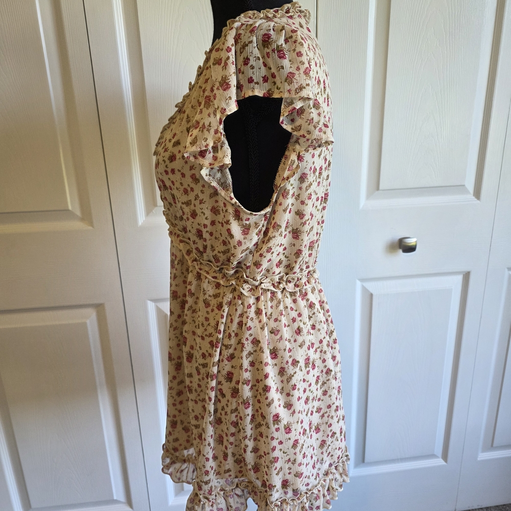 Floral Ruffle Tunic - Picture 3 of 5